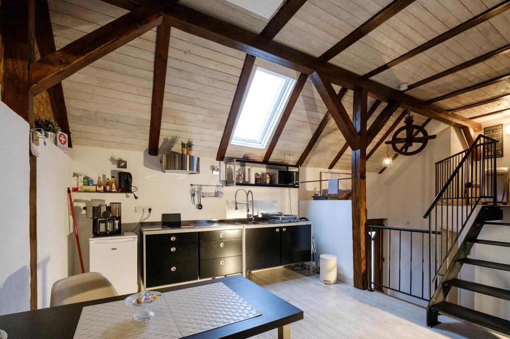Apartment Bleibe Besigheim Esterno foto